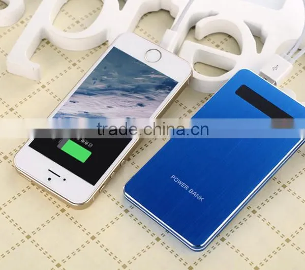 China Innovation Products OEM Colorful Ultra Thin Lcd Display Smartphone Universal Portable 4000mah Power Bank photo-4