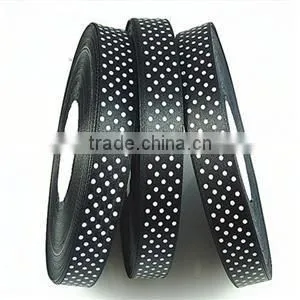 Silk Screen Printing/Heating Transfer Printing New Charm Satin Ribbon Bow With Polka Dots PinkK~ photo-3