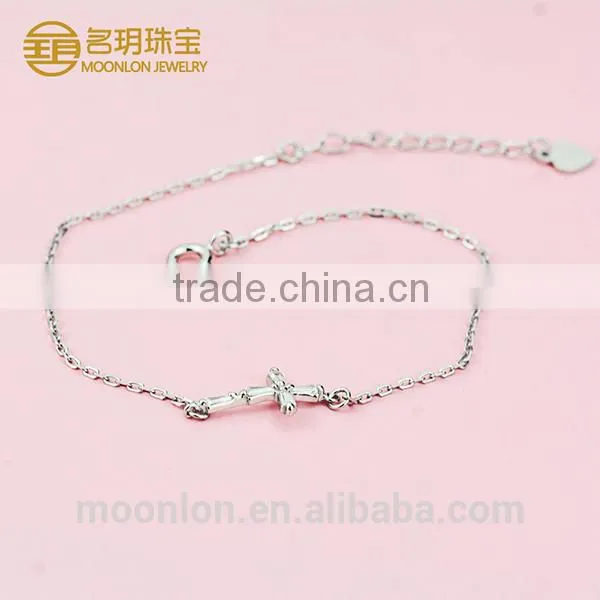 Wholesale 925 Sterling Silver Cubic Zirconia Bracelets, the Bangles Manufacturer photo-5