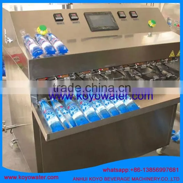 8 Nozzles Small Bottle Yoghurt/ Juice Filling Sealing Packing Machine photo-6