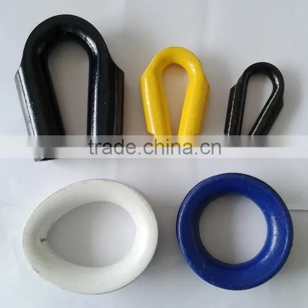 Various Galvanized Carbon Steel Wire Rope Tube Thimble photo-3