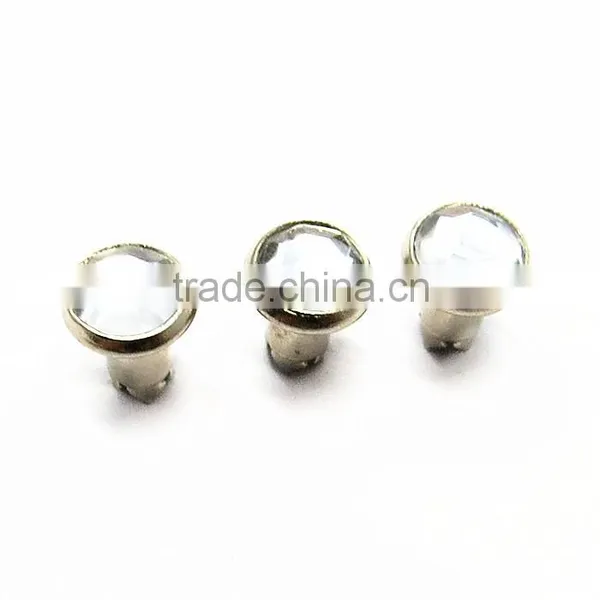 6mm Fashion Rhinstone White Stone Rivet photo-5