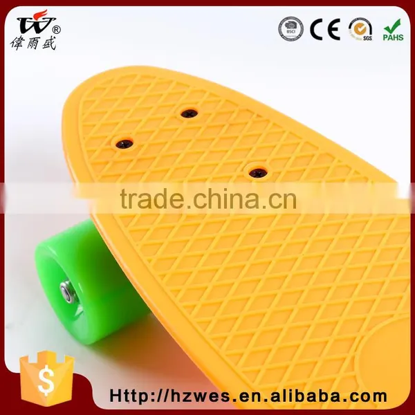 Aluminum Base ABS Deck Material OEM Fish Shape Skateboard photo-3