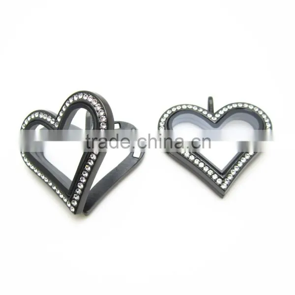 Custom Floating Locket Charms For Floating Heart Locket photo-3