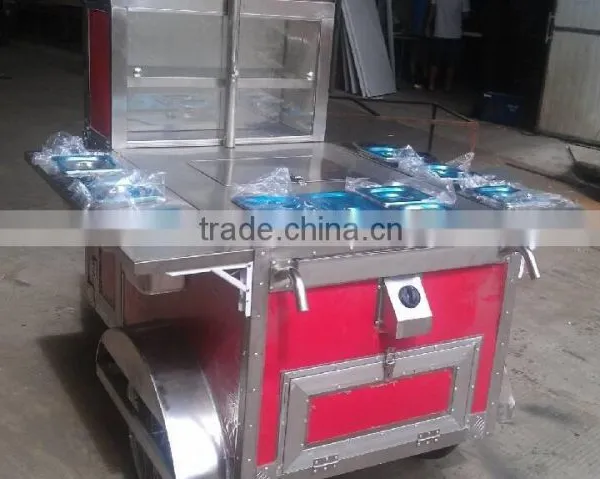 Yieson High Quality Catering Car, Beverage Cart, Street Food Kiosk Cart for Sale YS-HD105