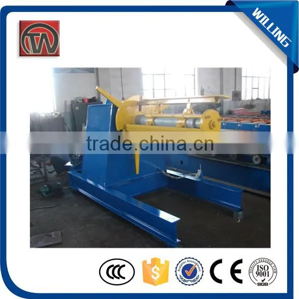 Professional Building 5 Tons Hydraulic Decoiler photo-3