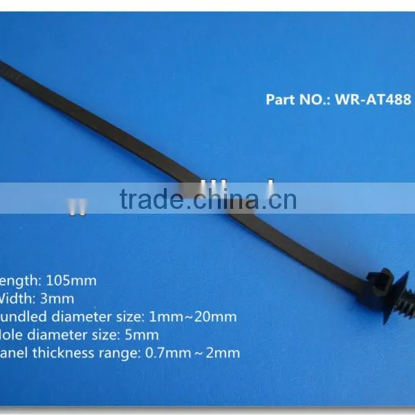 High Quality High Flexibility Cable Tie for Automobiles