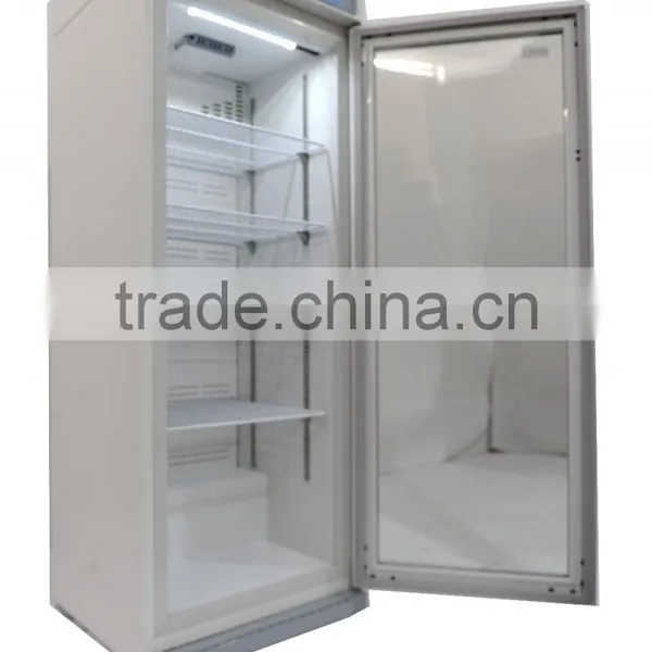 Hot Sale Good Compressor Medical Refrigerator Glass Door Refrigerator Blood Bank Equipment photo-4