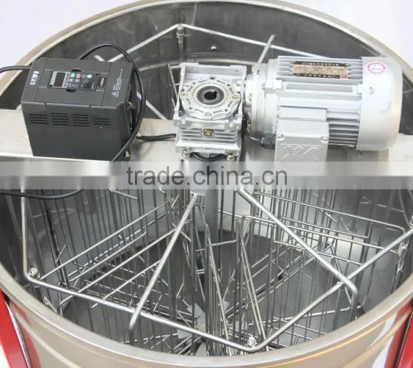 Reversible 6 Frames Stainless Steel Electric Honey Extractor/Honey Centrifuge photo-2