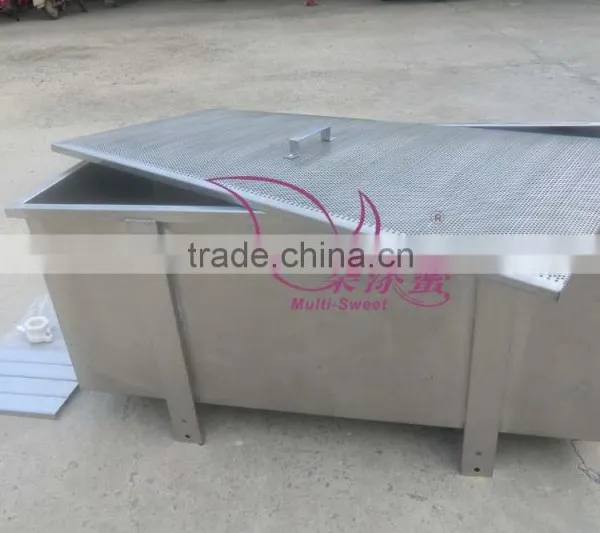 2016 New Desgin Honey Bee Stainless Steel Uncapping Honey Tank With Filtering Net photo-5
