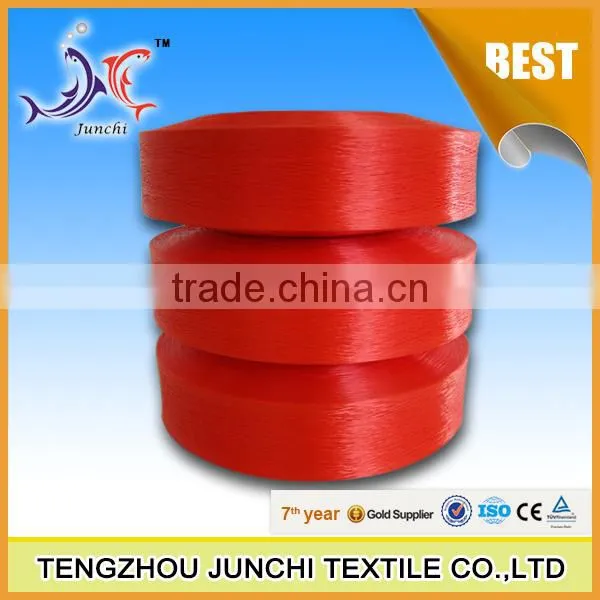 Dope Dyed High Tenacity Polyester Twisted Yarn for Webbing photo-4