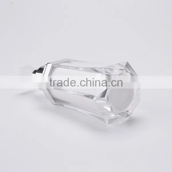 Diamond Shape AS Material 50ml Airless Lotion Bottle photo-6