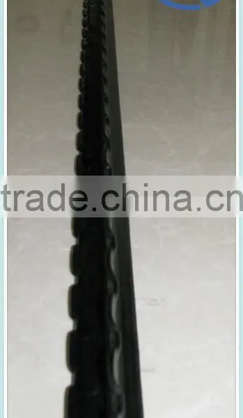 1.8m Black Painted Israel y Fence Post photo-2