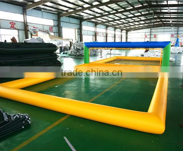 Durable PVC Tarpaulin Inflatable Floating Water Volleyball Court for Sale photo-3