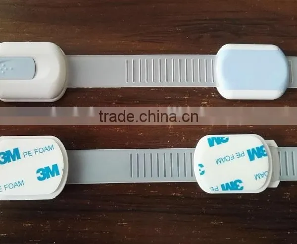 J162-2 Hot Sale High Quality Kids Safty Adjustable Drawer Latch Door Baby Lock Baay Protection Accessories photo-3