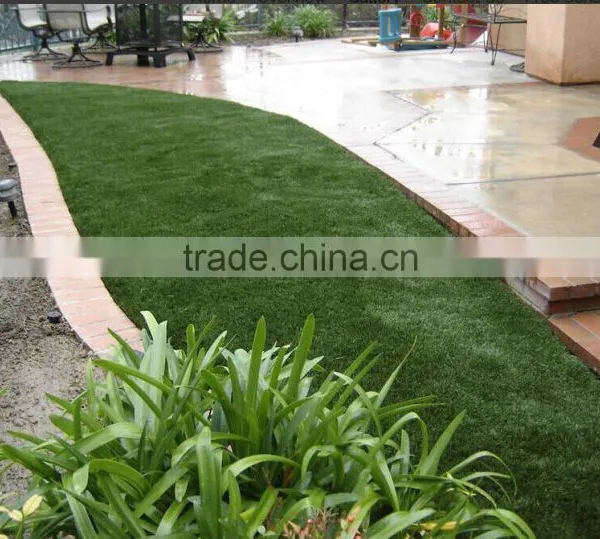 SJ20172008 Wholesale 40*60cm Turf Synthetic Artificial Grass for Indoor Soccer photo-2