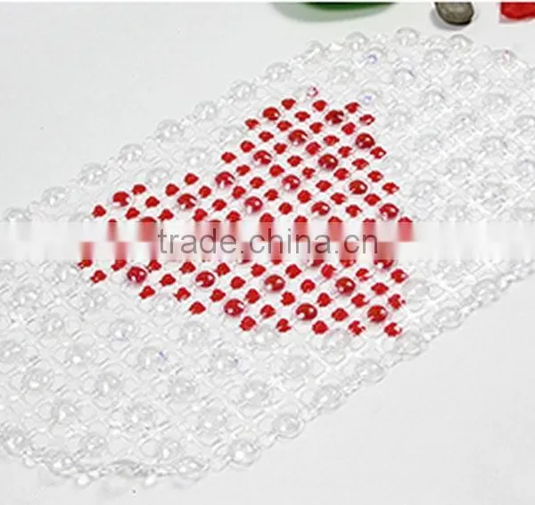 2016 Hot Sale Any Thickness Little Foot Printed Pvc Coil Bath Mat photo-6
