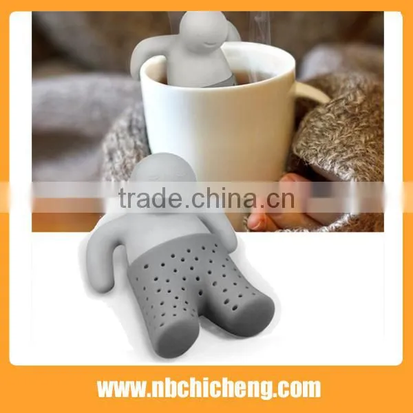 Human Shape Silicone Tea Infuser, Silicone Tea Strainer, Silicone Tea Filter photo-4