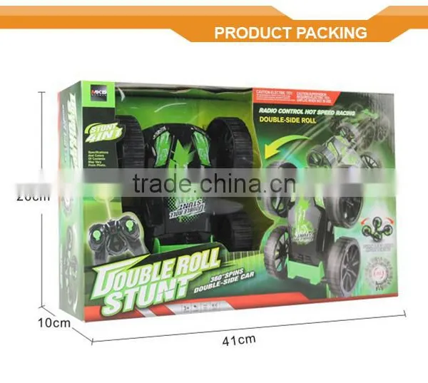 5588-603 4 Channels 360 Degrees Flip Remote Control Stunt Car Toy photo-6