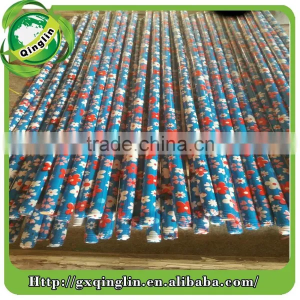 Normal Size 120*2.2cm Pvc Coated Wooden Broom Handles for Home photo-5