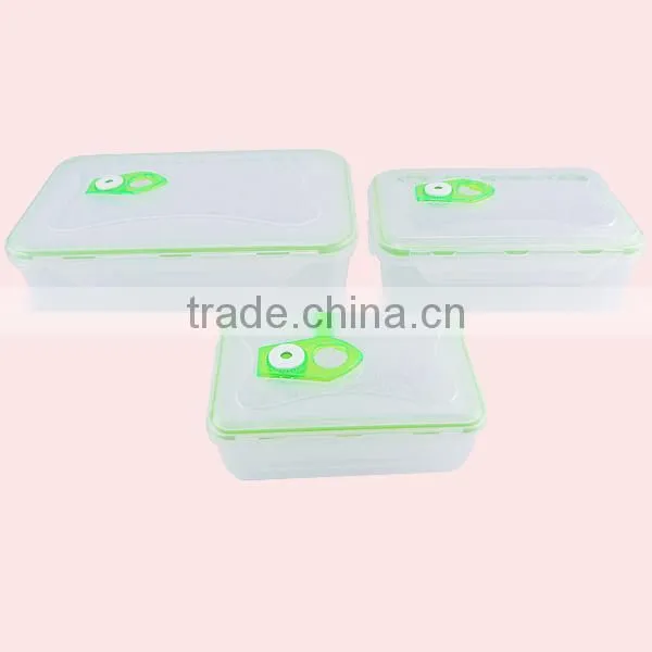 3Pcs Keep Food Fresh Box Plastic Microwave Container With Air Holes photo-2