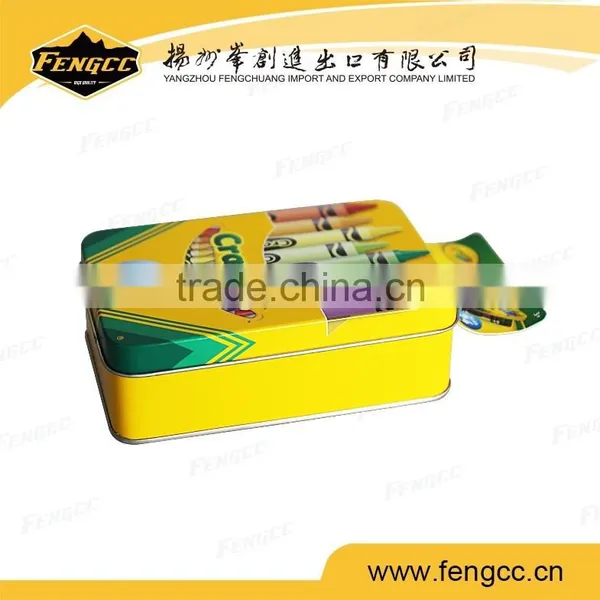 Promotion Rectangle Shape Metal Tin Box for Color Pencil photo-3