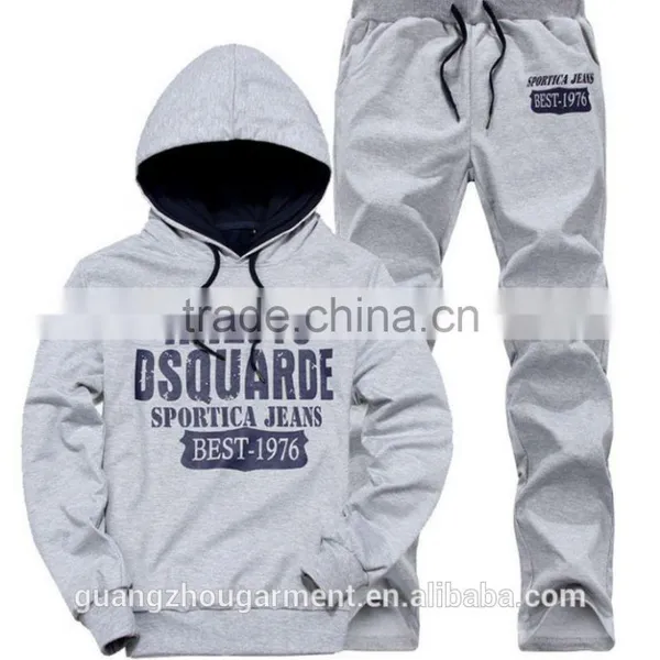MENS TRACKSUIT JOGGING SEPERATE PANTS TOP HOODIE PANTS SWEAT SWEATPANTS SUIT SET photo-2