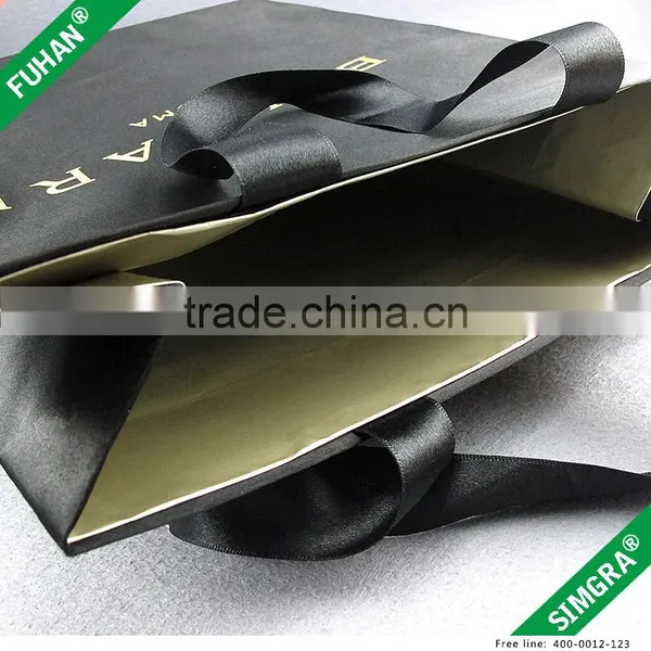 China Factory Fashion Design Packaging Bags Paper Shopping Bags photo-5
