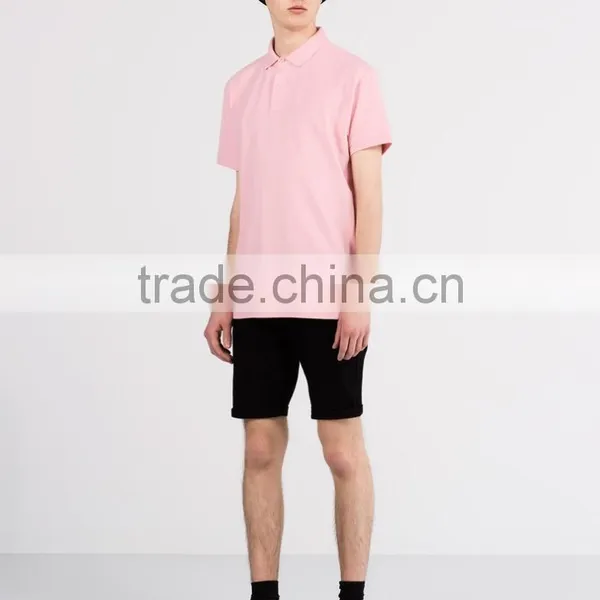 Custom Golf Tee Printing Logo Sports T-shirt Man Polo T-shirt photo-4