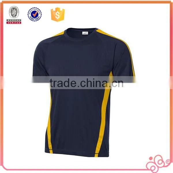 2015 GYM T-shirt Use Fabric of Interlock Dry Fit Quality