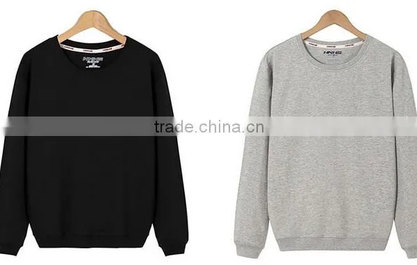 New Good Sale Wholesale Cotton Round Neck Sweatshirt for Mens photo-2