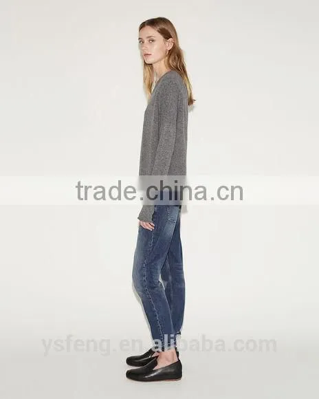 2017 New Design Hand Knitted Woolen Girls Sweater photo-2