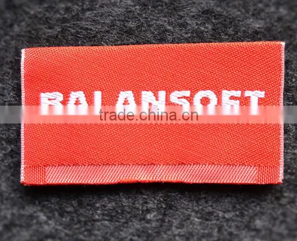 Direct Factory High Quality Woven Printed Label Hang Tag Woven Patch Embroidered photo-4