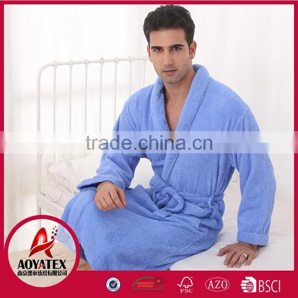 Four Seasons 100% Cotton Terrycloth Hotel Bathrobe photo-3