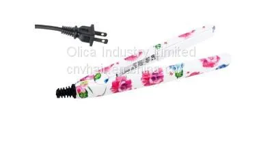 CNV Mini Hair Straightener Iron Portable Mini Hair Iron Travel Hair Straightener Iron