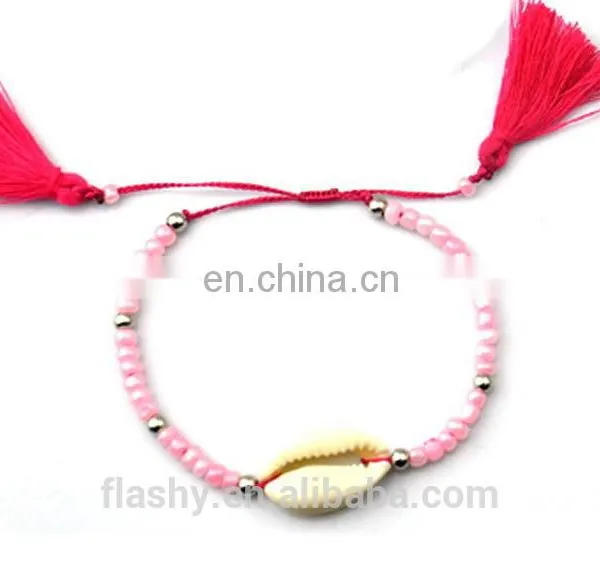 New Fashion Friendship Wrist Band Braided Macrame Cotton Bracelet photo-5