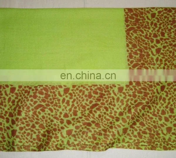 Gauze Pashmina Silk Pashmina Wool Printed Shawls. photo-4