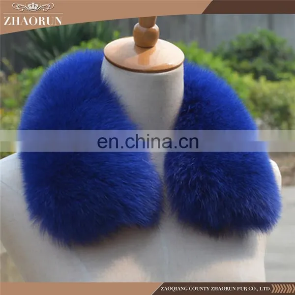 High Quality Real Fur Collar /Fur Garment Fox Fur Collar photo-2