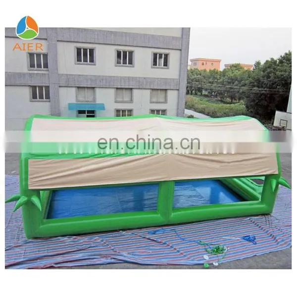 2015 New Design Green Inflatable Pool With Cover, Small Inflatable Pool Toys, Inflatable Swimming Pool With Roof photo-2