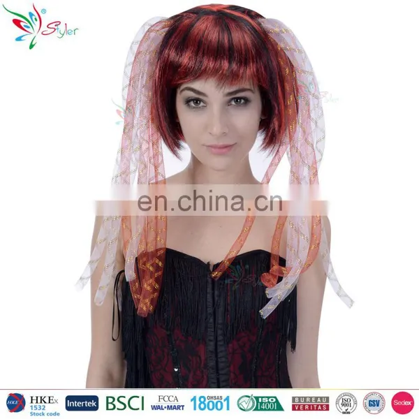 Styler Brand Fashion Girl Cheap Wig Yellow Anime Wig photo-2