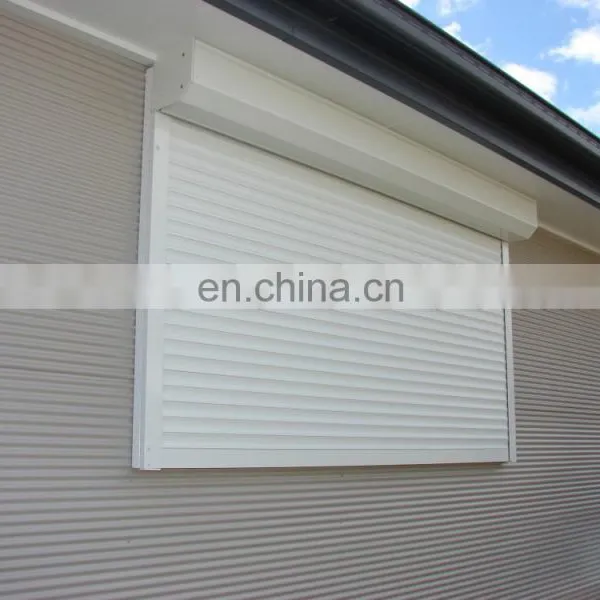 White Color Aluminium Interior Security Shutters photo-3