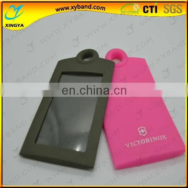 Custom 3D Soft Silicone Luggage Tag photo-2