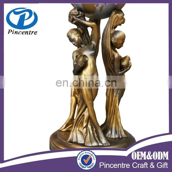 Custom China Factory 40cm Resin The World Is Yours Statue Full Size In Store photo-2