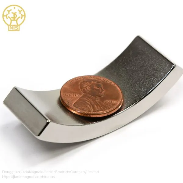 China Factory Neodymium Magnet Arc Wedge photo-3
