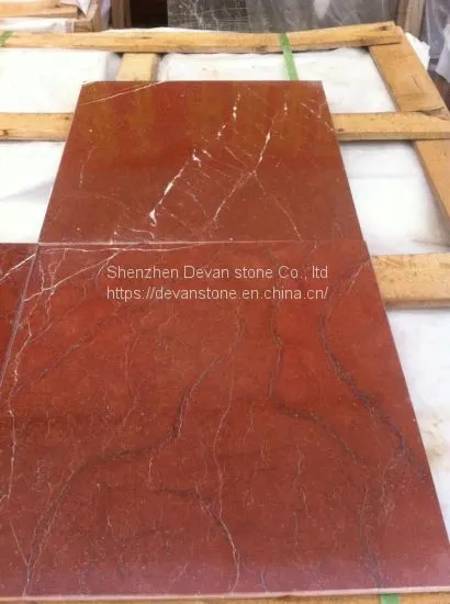 Coral Red Marble Slabs & Marble Tiles photo-2