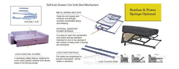 1-Stage Pull Out Sofa Bed Mechanism SEC00# photo-5