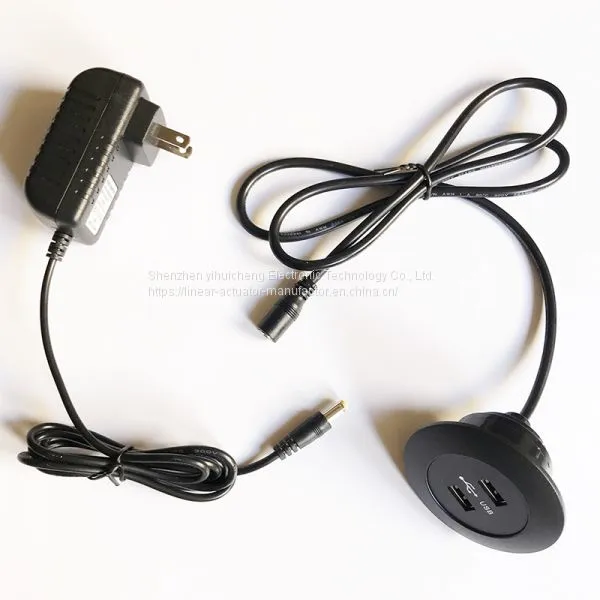 Mobile Phone Tablet PC USB Charger for Furniture Home Theater Recliner Sofa Lift Arm Chair Adjustable Bed Base Mechanism Lifting Mattress photo-3