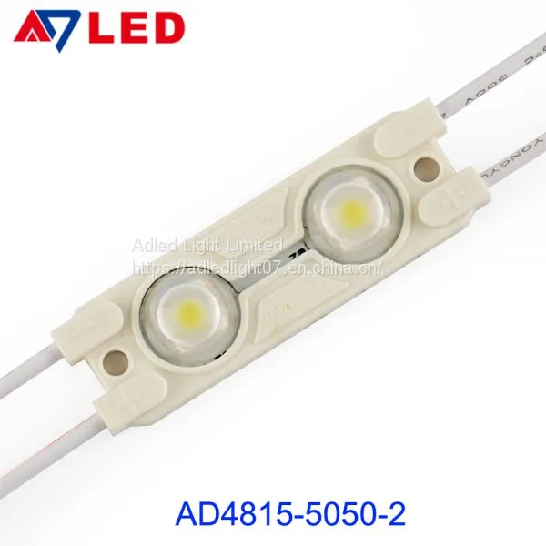 2leds SMD5050 Injection 0.48W 42lm New Led Module for Small Depth Channel Letters photo-3