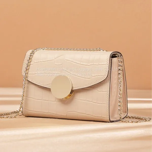 Women's Leather Bag New Fashion Setter One-shoulder Diagonal Cross Girl Bag photo-3