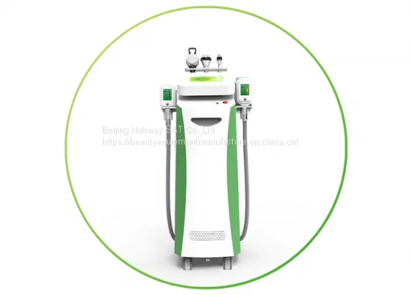5 in 1 Cryolipolysis Slimming Machine / Equipment With Cryolipolysis,RF,Vacuum Cavitation for Whole Body Shape photo-4